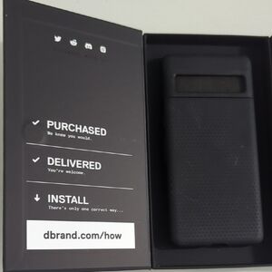 Sleek Black Case for Pixel 7 Pro Grip dbrand